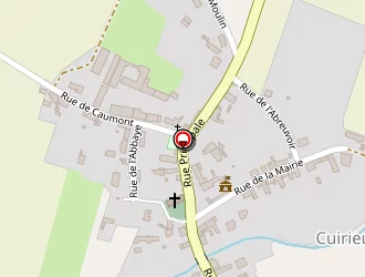 Carte de Ev Guitares à Cuirieux