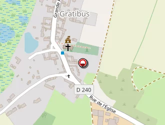 Carte de Caffier à Gratibus