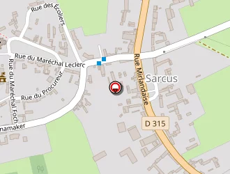 Carte de Mirlandaise (earl) à Sarcus