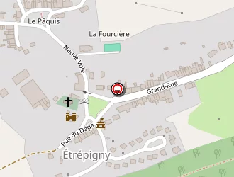 Carte de Ca Charleville-mézières Sedan à Étrépigny