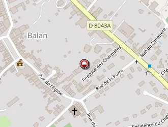 Carte de Ecole Maternelle à Balan