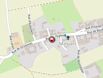 Carte de Delahaye Pierre à Malpart
