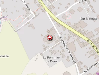 Carte de Sas Gédimat Spire à Balan