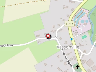 Carte de Ecole à Vassonville