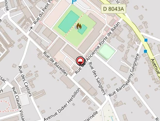 Carte de Scolarest à Sedan