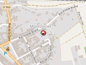 Carte de Pharmacie Du Marché à Montcornet