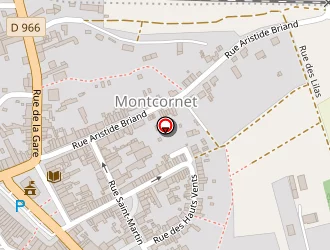 Carte de Groupama Assurances à Montcornet