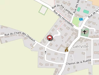 Carte de Ecole De Gerville à Gerville