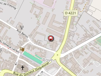 Carte de Sicae De La Somme Et Du Cambraisis (société D'intérêt Collectif Agricole D'electricité) à Roye