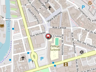 Carte de Christy Thierry à Sedan