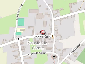 Carte de Complexe Sportif à Nouvion-le-comte