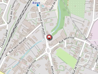 Carte de Collège Louise Michel à Roye