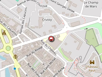 Carte de Audika à Sedan