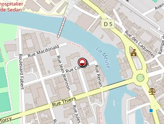 Carte de Riad Essalam à Sedan