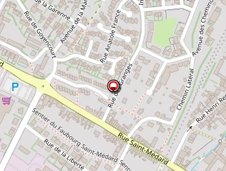 Carte de Magasin Noz à Roye