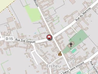 Carte de Urgence (services Locaux) à Ercheu