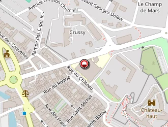 Carte de Le Pub Forum à Sedan