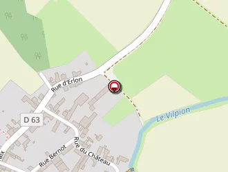 Carte de Dercy Rénovation à Dercy