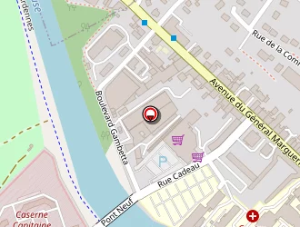 Carte de Sv Coiffure à Sedan