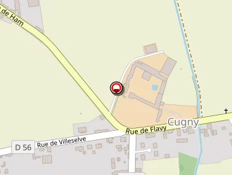 Carte de Terrain De Pétanque à Cugny