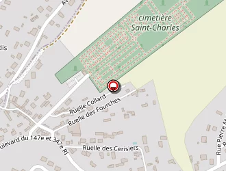 Carte de Cornard à Sedan