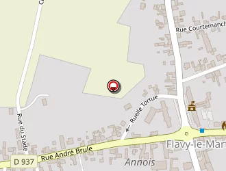 Carte de Jouan Eric à Flavy-le-martel