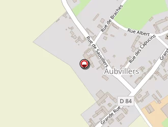 Carte de Ménard Guy à Aubvillers