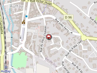 Carte de Sandrine Coiffure à Auffay