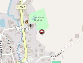 Carte de La Poste à Givonne