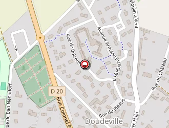 Carte de Bourdain Michel à Doudeville