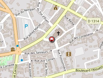 Carte de Axa Biloquet Demanneville Agents Généraux à Neufchâtel-en-bray