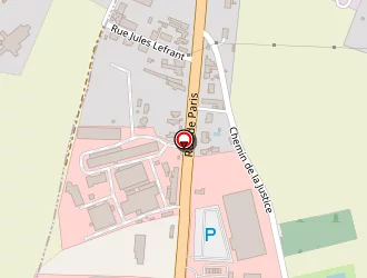 Carte de Centre Leclerc à Muille-villette