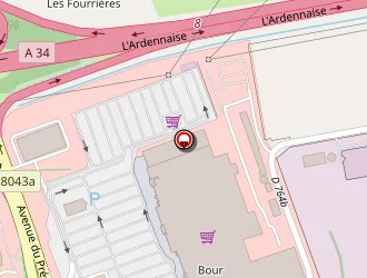 Carte de Cora à Villers-semeuse