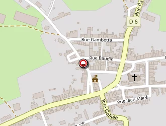 Carte de Ecole à Saint-menges