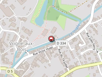 Carte de Srrt à Vrigne-aux-bois