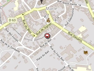 Carte de C.f.métal à Marle