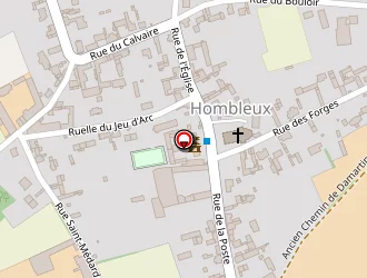 Carte de Delattre Albert à Hombleux