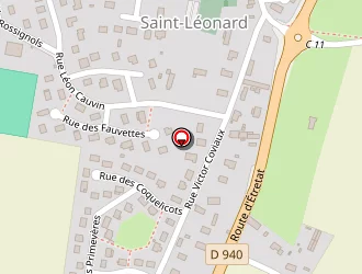 Carte de Mairie à Saint-léonard