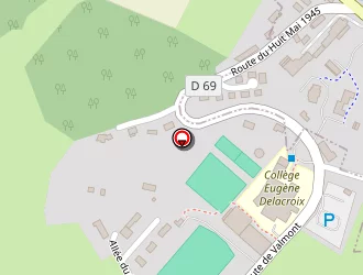 Carte de Centre Intercommunal D'action Sociale à Thiergeville