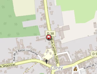 Carte de Petit Casino à Conty