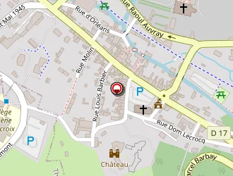 Carte de Soudry à Valmont