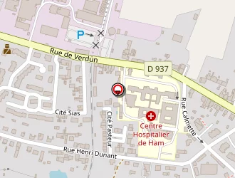 Carte de Ecole Henri Matisse à Saint-sulpice