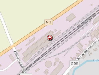 Carte de Delafont (ets) à Marle