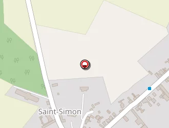 Carte de Lefèvre Vincent à Saint-simon