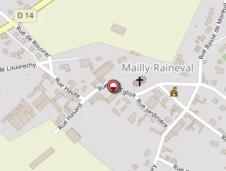 Carte de Hannebicque Franck à Mailly-raineval