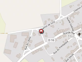 Carte de Terrain Petanque à This