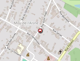 Carte de La Poste à Moy-de-l'aisne