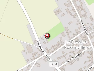 Carte de Dervellois Elisabeth à Plessier-rozainvillers (le)