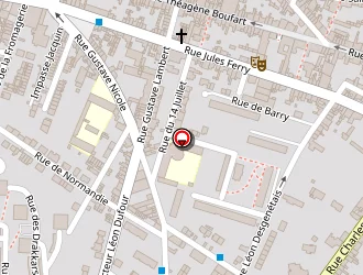 Carte de Hapdey-fremont à Fécamp