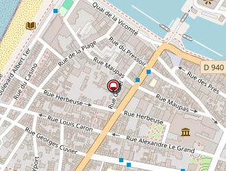 Carte de Collège Georges Cuvier à Fécamp